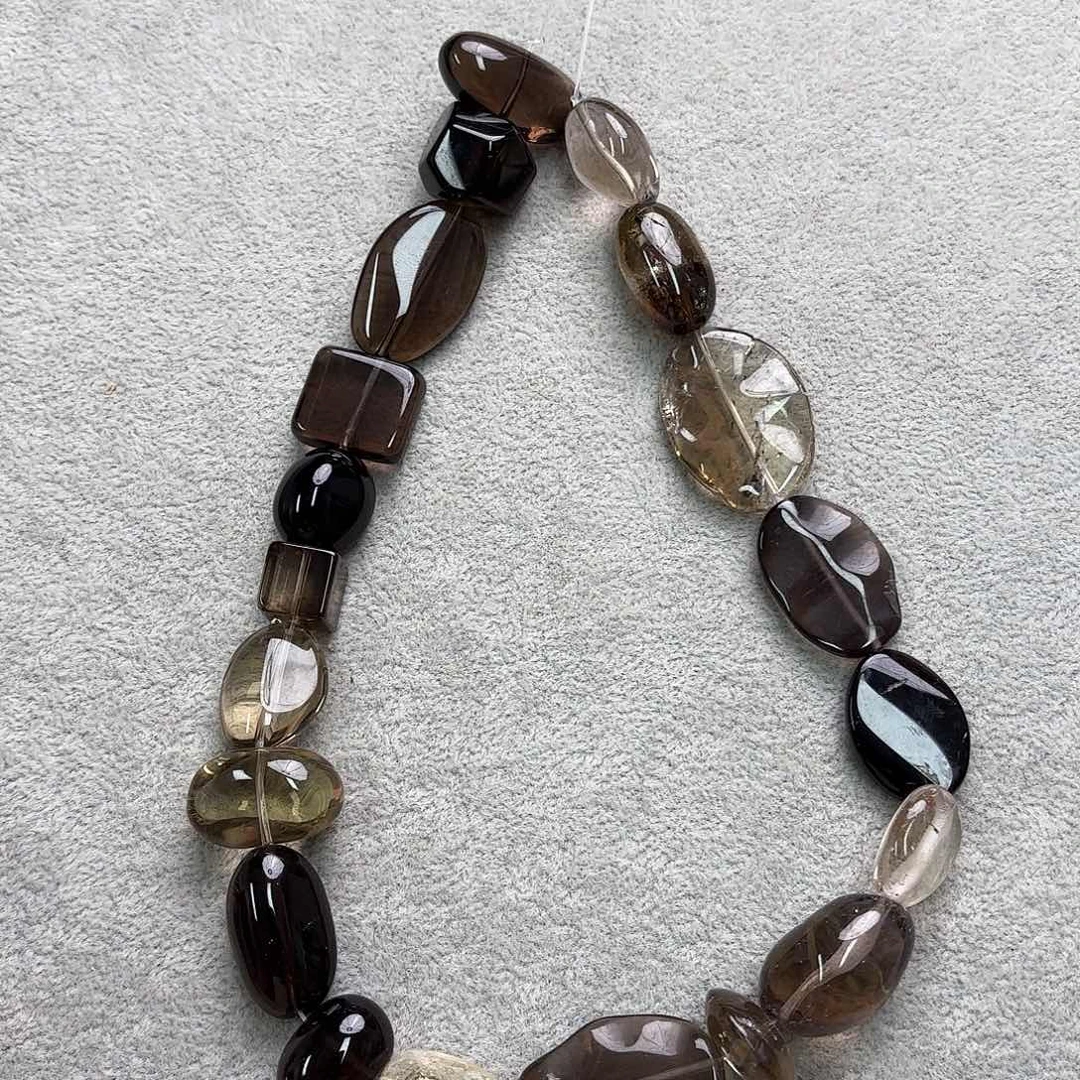 好***连玛瑙/玉髓未镶嵌珠宝半成品茶晶