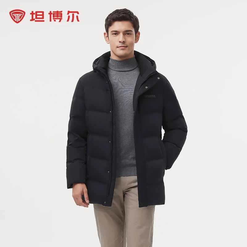 【商场同款】坦博尔羽绒服冬季男士经典百搭商务休闲外套TA241585