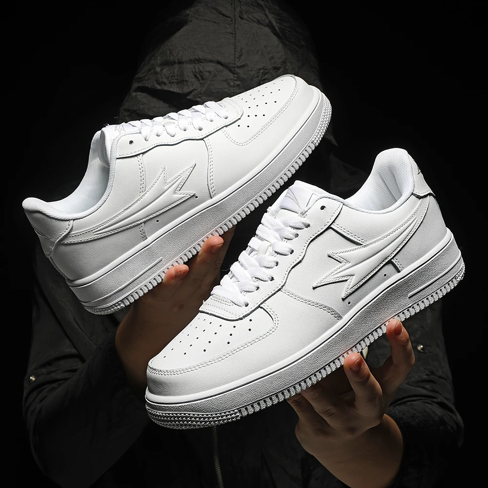 【001-140】运动情侣款跑步鞋复古时尚休闲鞋潮流减震网面轻便鞋