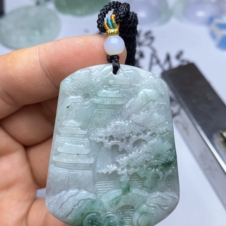 颈饰未镶嵌翡翠翡翠
