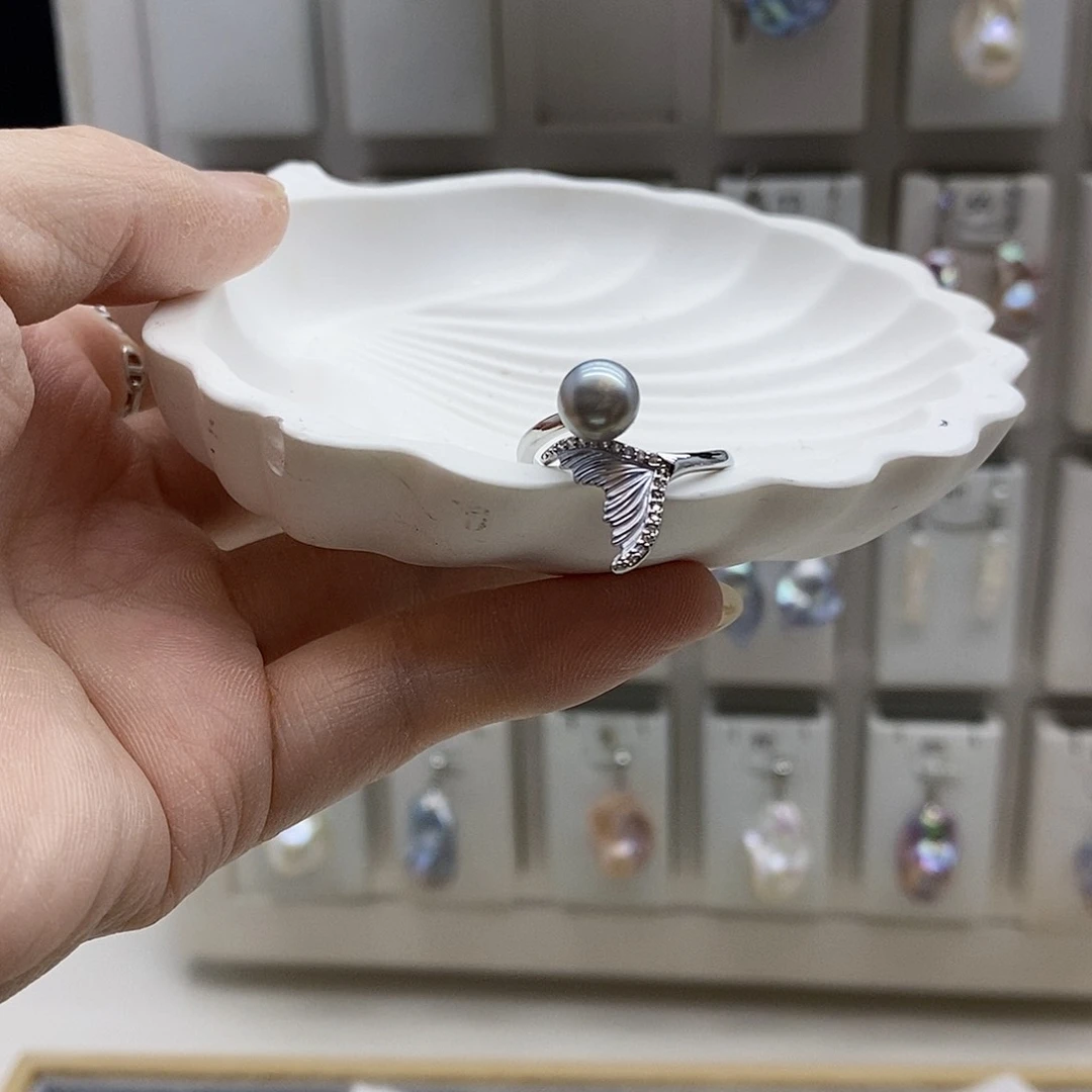 颈饰合金淡水珍珠