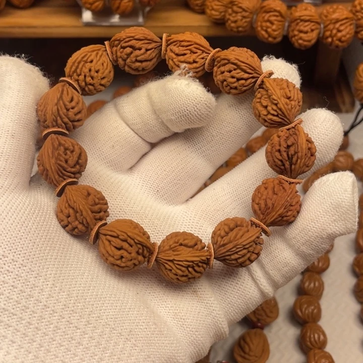 桃木6号链接桃核手串一