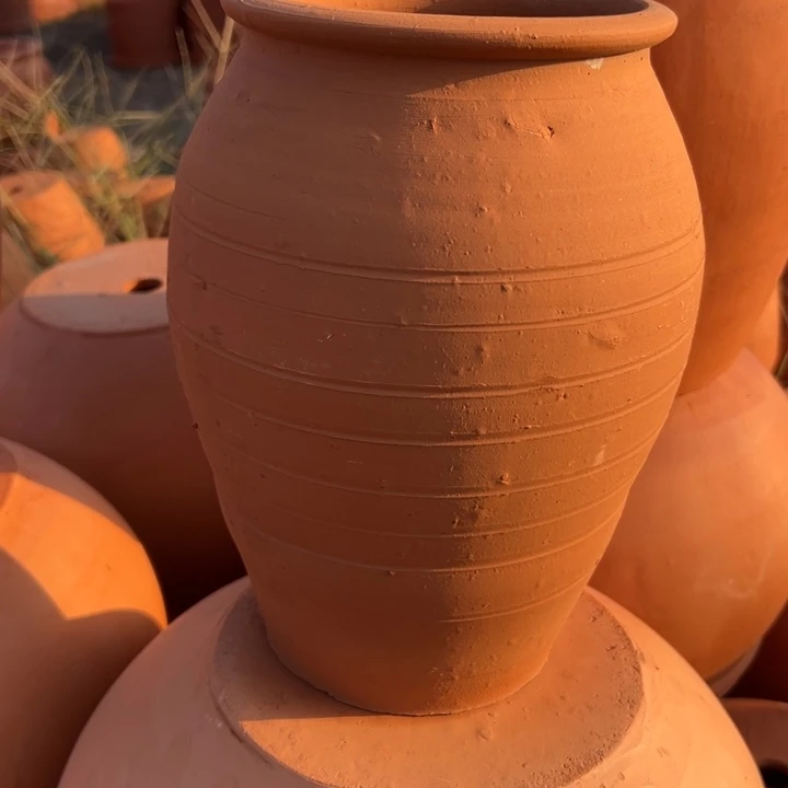 15×25 手工拉胚红陶