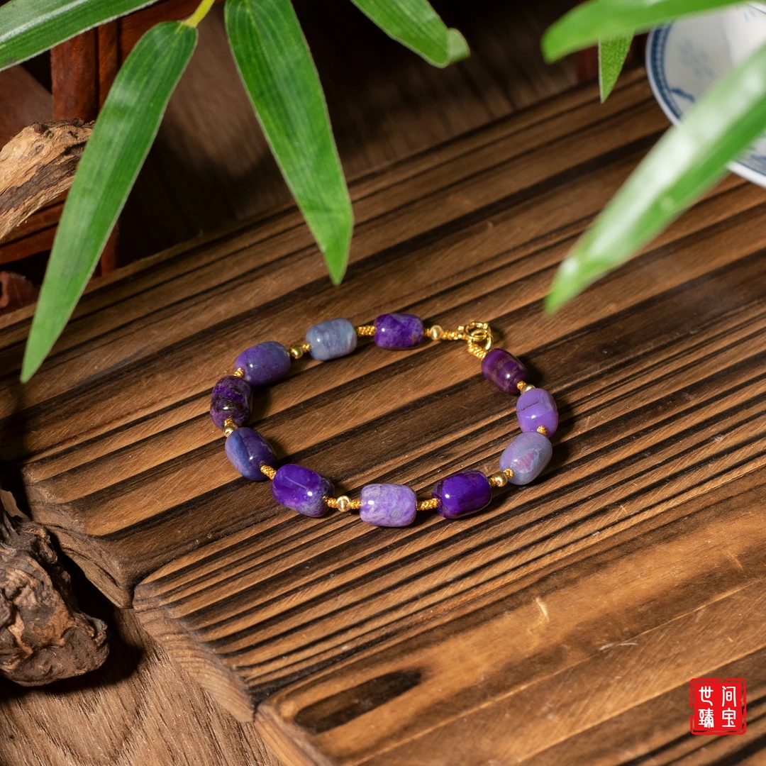 糖果 |18K金玉化舒俱来DIY手链/8mm+-/多样性发/P1953/20