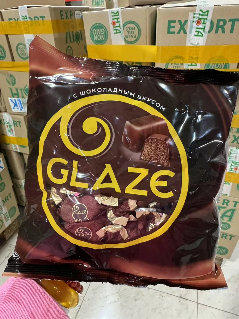 特价福利kdv黑格蕾丝巧克力味糖果500克