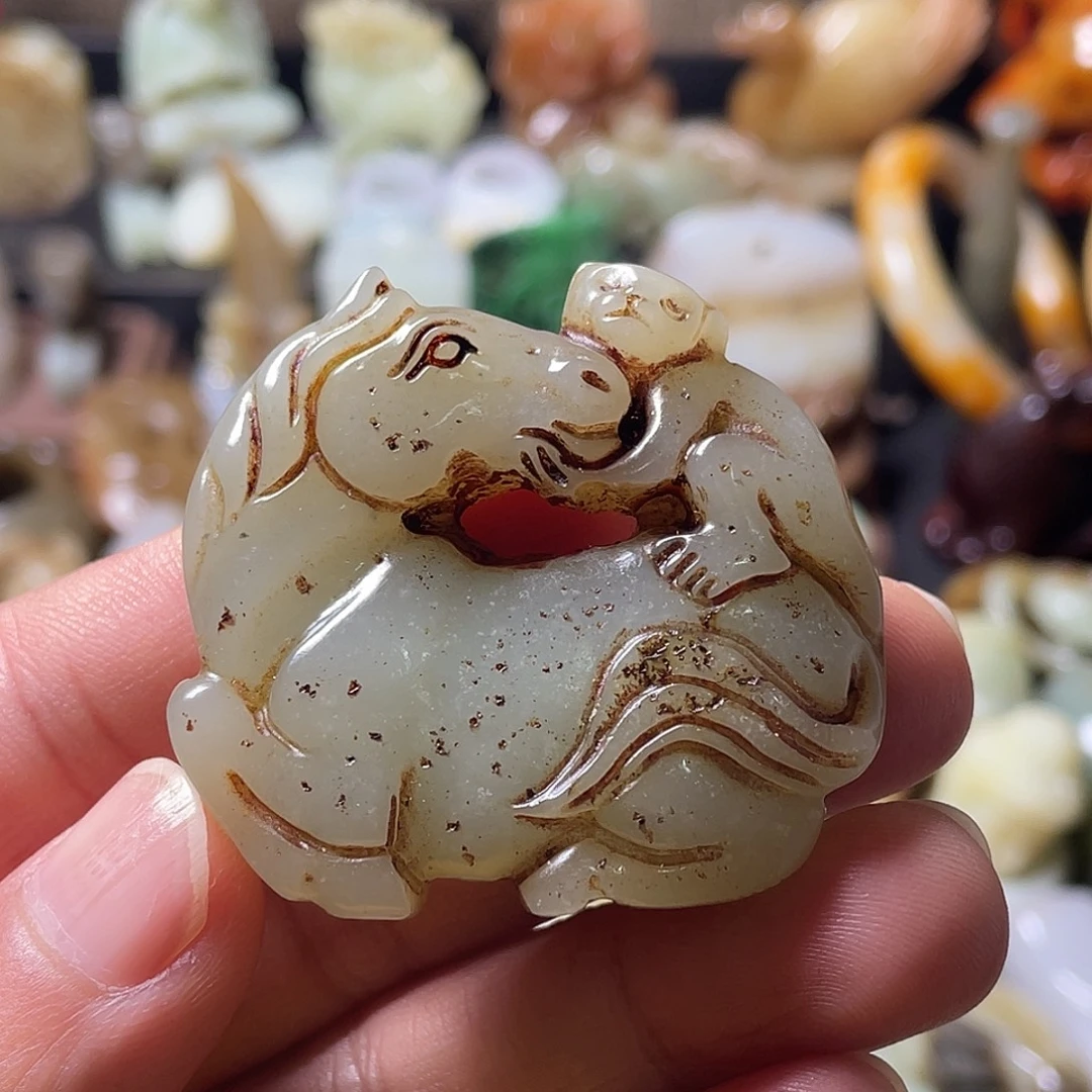 和田玉（糖玉）未镶嵌颈饰