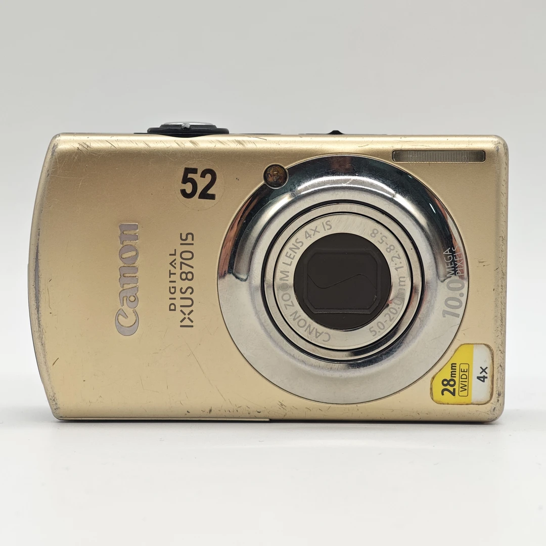 9新 Canon/佳能 IXUS870IS 1000万像素 屏幕轻微有霉出片不影响