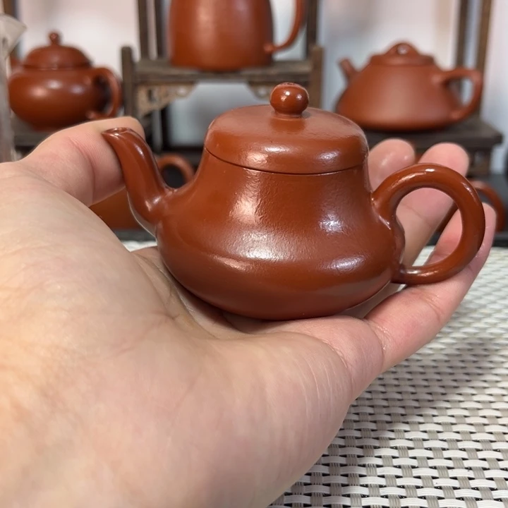 紫砂茶壶原矿紫砂手工制作