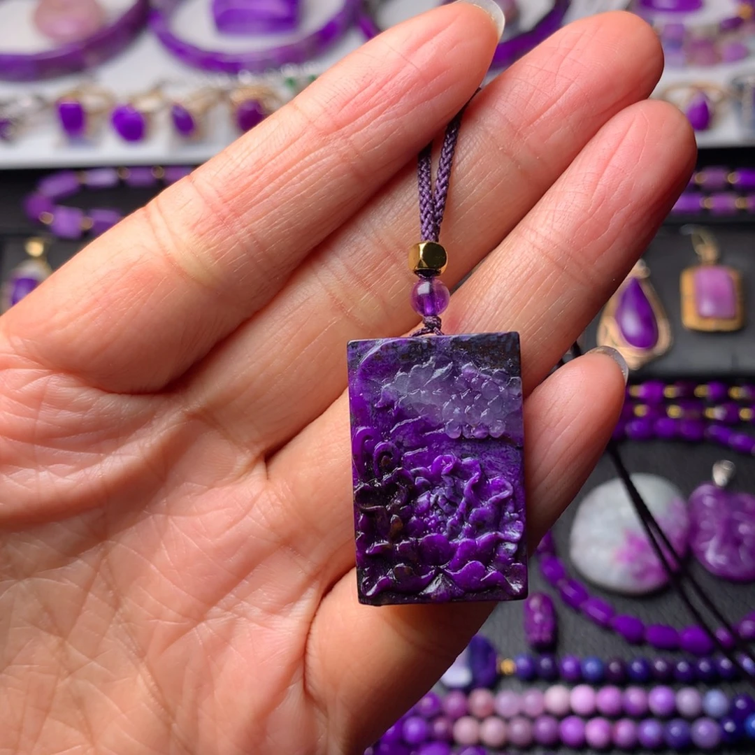 苏纪石（舒俱来）未镶嵌吊坠