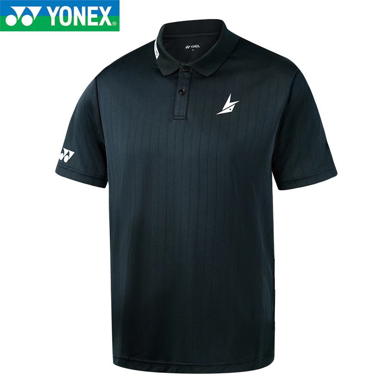YONEX/尤尼克斯羽毛球服林丹同款透气速干运动短袖男款T恤10100LD