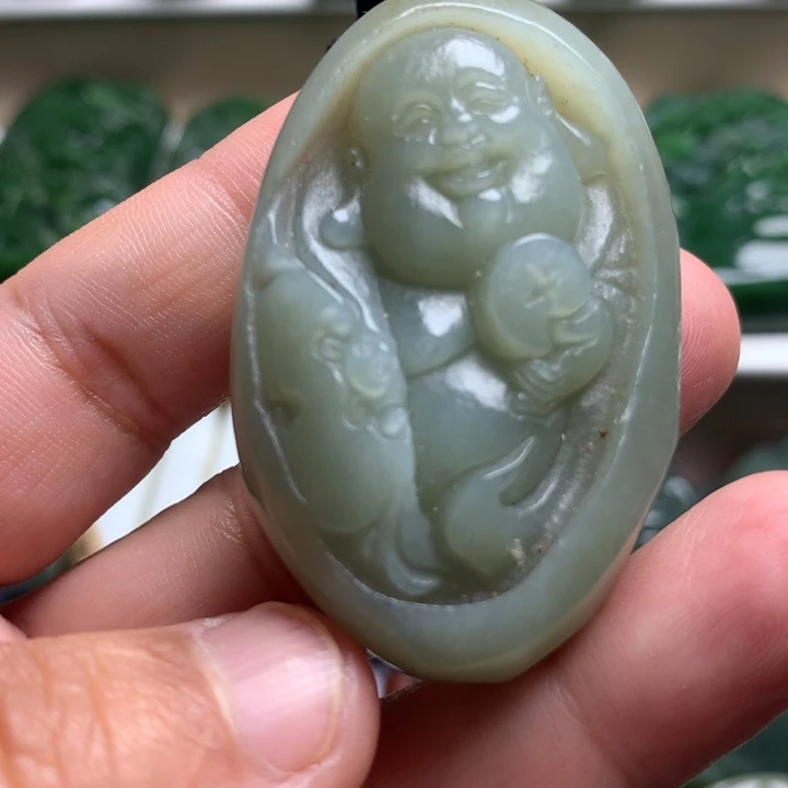 和田玉（糖玉）未镶嵌颈饰