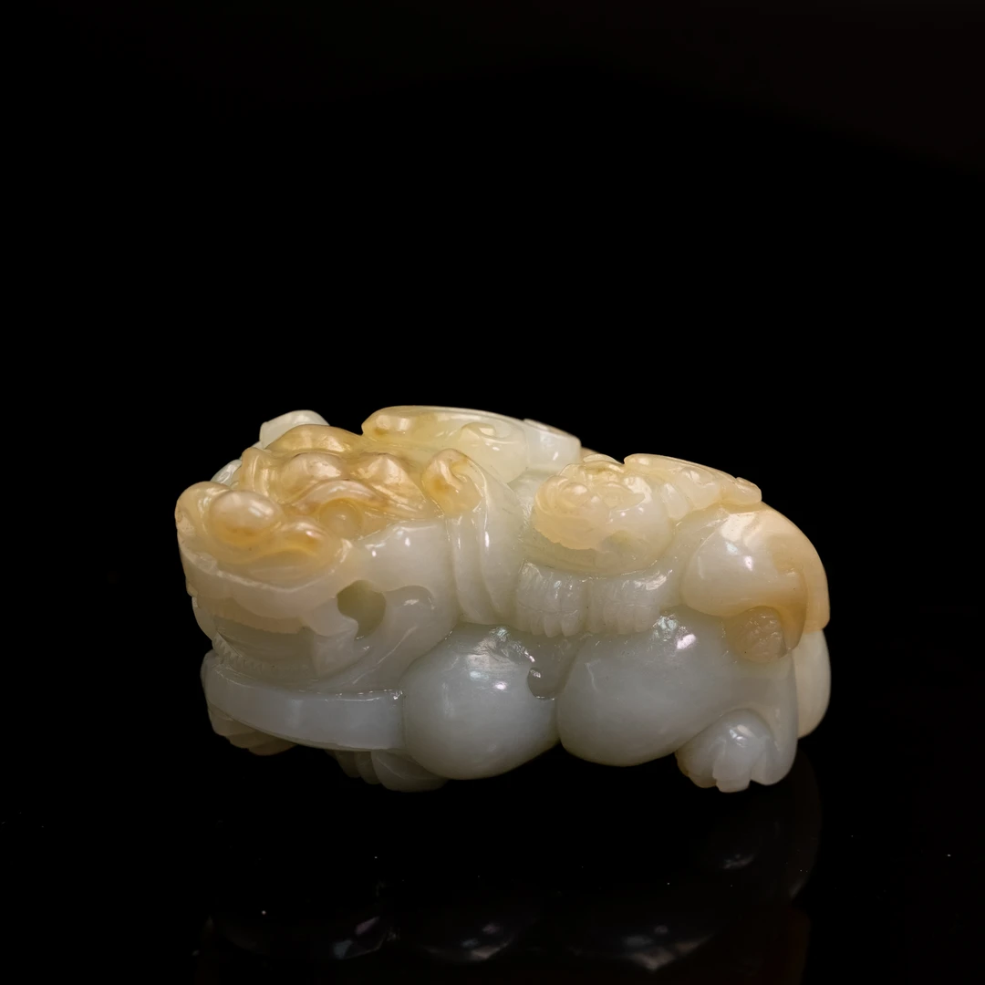 "lot 28 和田白玉子母兽 238.39g 1610165"