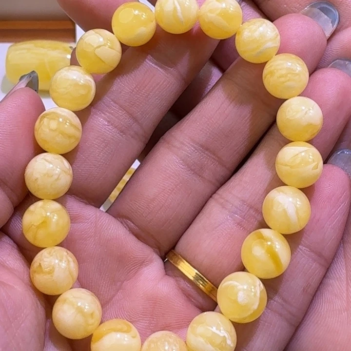 琥珀未镶嵌裸石10mm