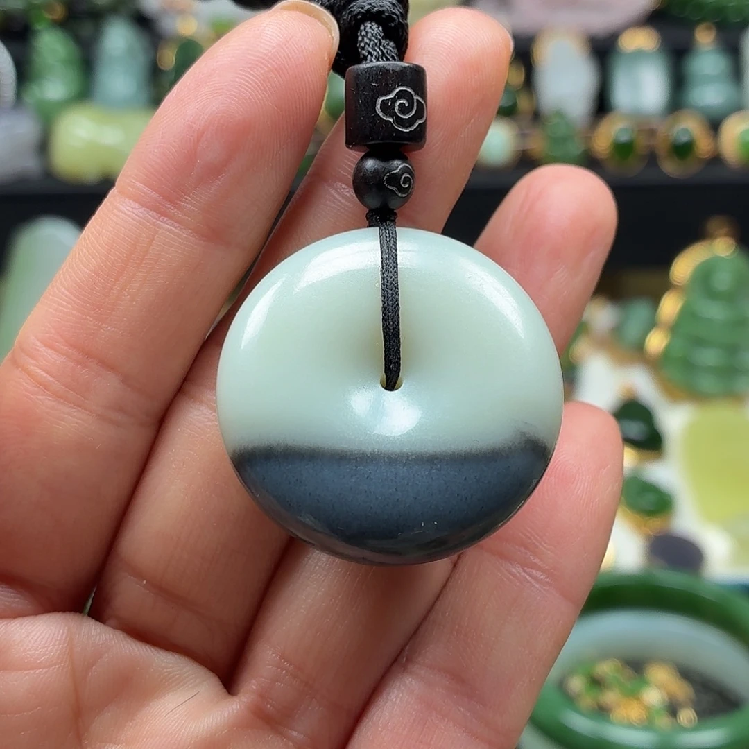 和田玉未镶嵌颈饰漏精品