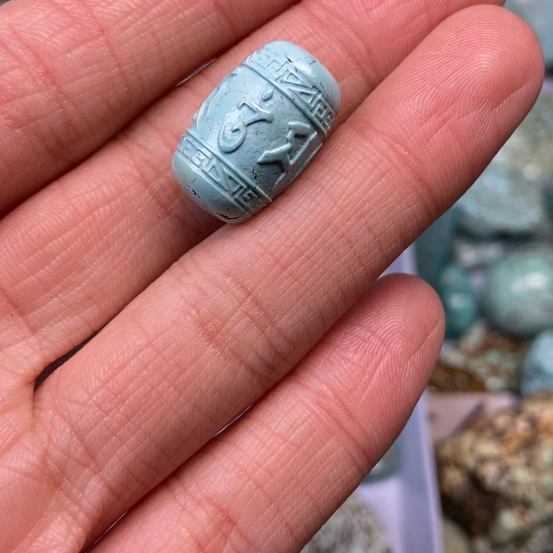 绿松石珠宝奇石未镶嵌