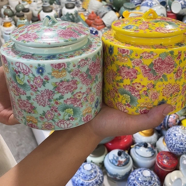 陶瓷罐茶叶罐密封罐