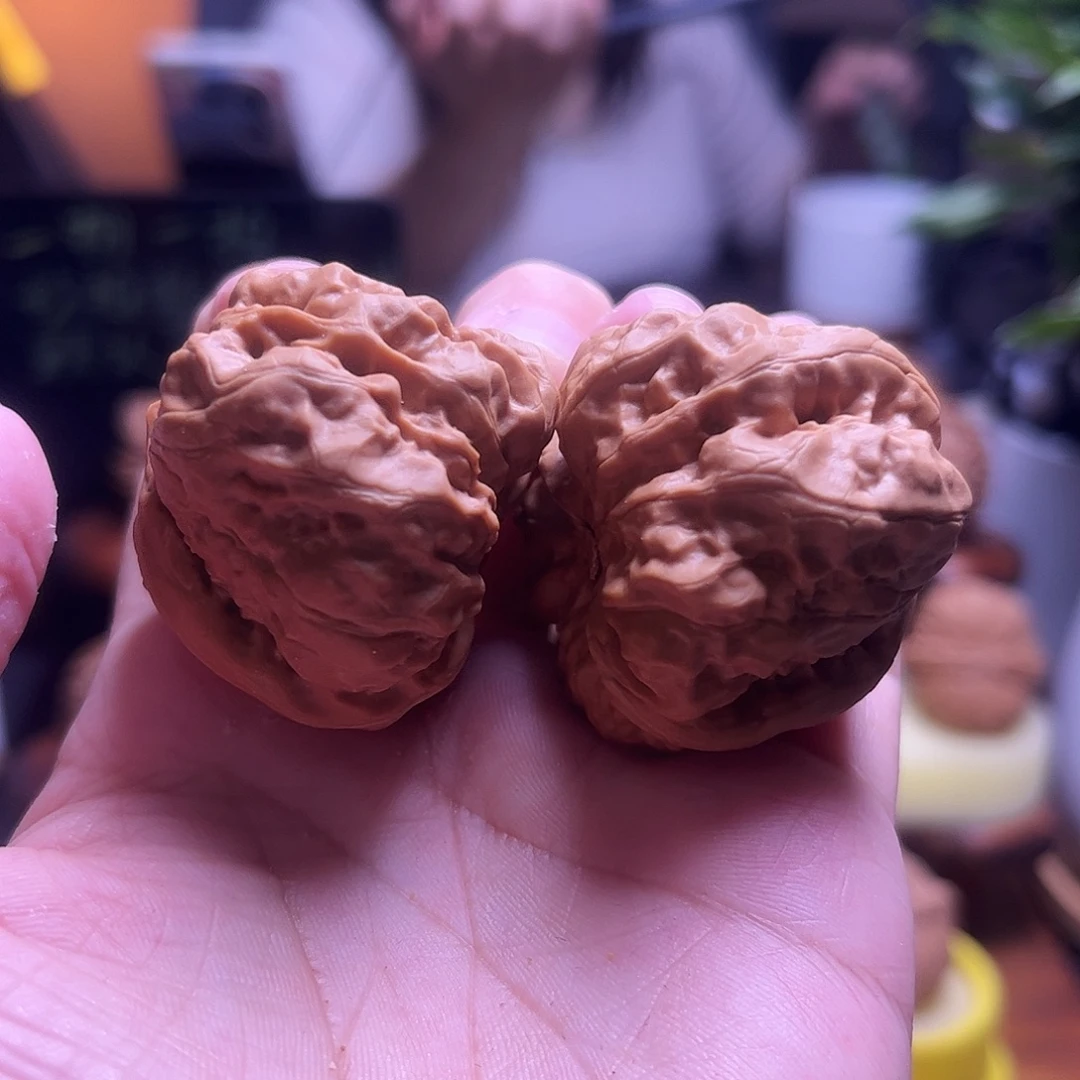 文玩核桃把件36尺蛤蟆30