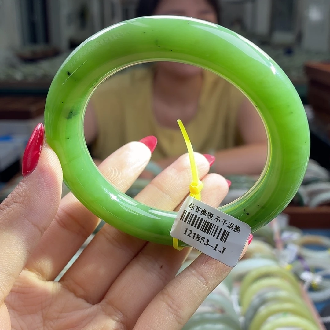 和田玉手镯未镶嵌5859