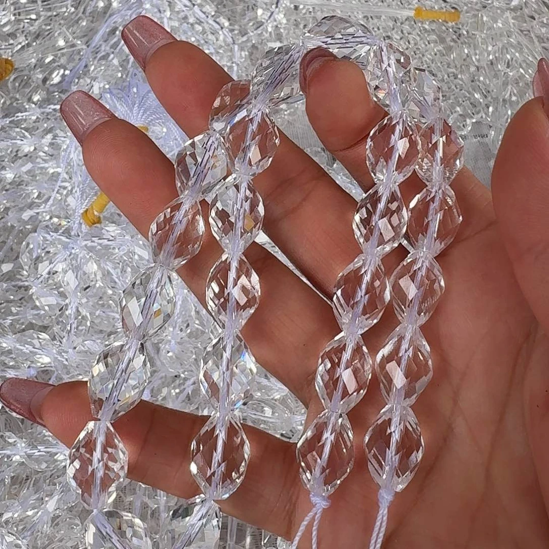 水晶手链未镶嵌荔***枝白水