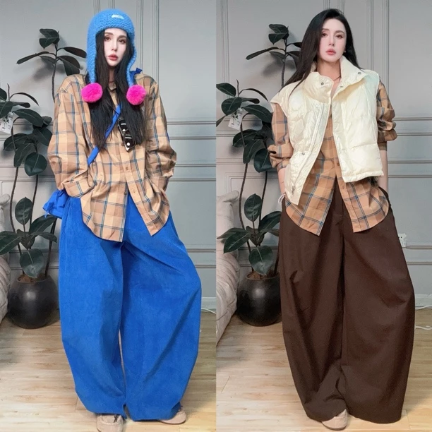 【欧洲站】慵懒各种撞色衬衫