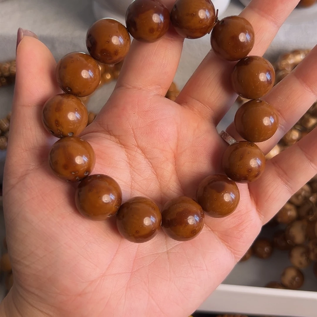 琉璃手工艺品紫金鼠17光珠