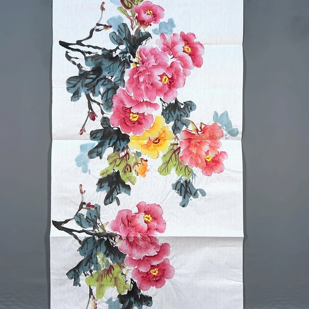 国画377 花鸟和花蝴蝶等动物
