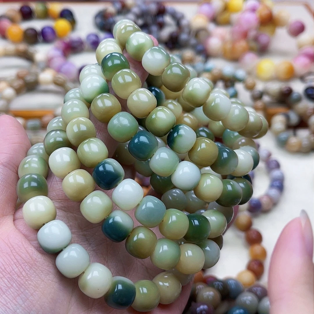 手串白玉菩提飘花