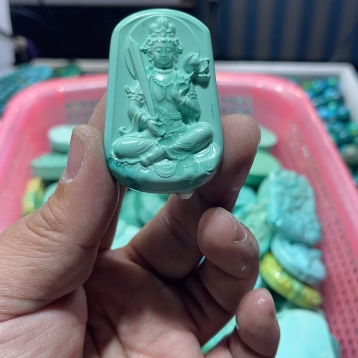 菱锰矿珠宝半成品未镶嵌