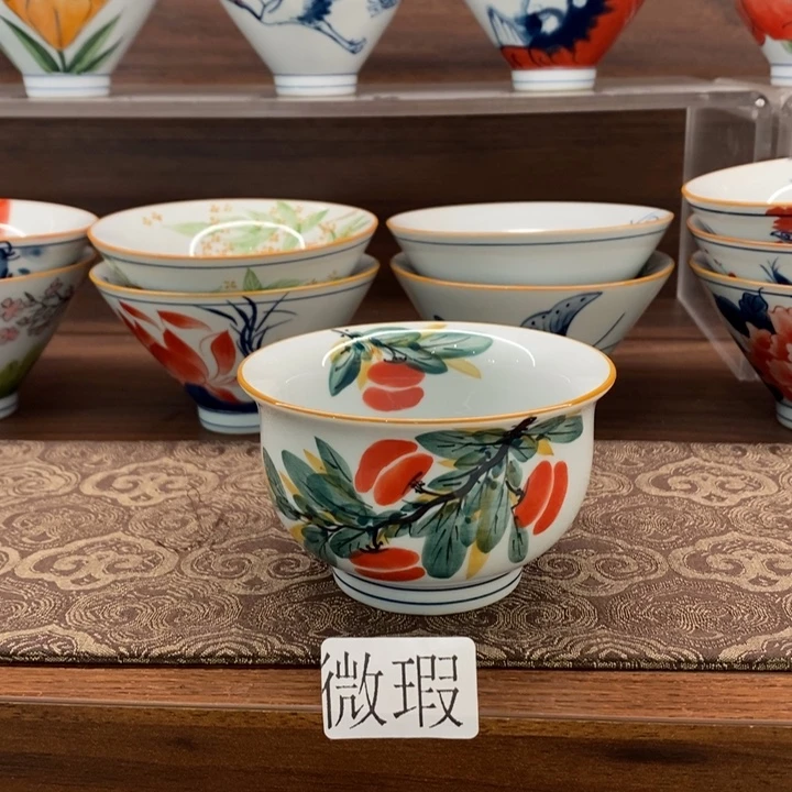 釉下老陶泥手工绘制