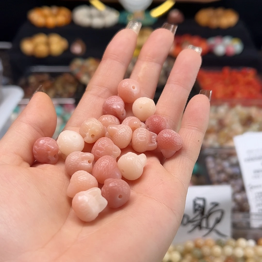 手串菩提根/象牙果粉拉布布23颗