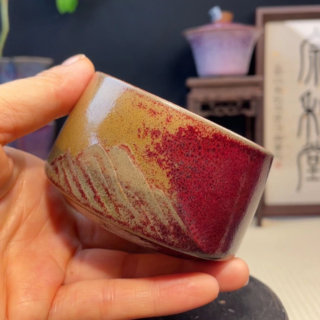 钧瓷其他纯手工 主人杯