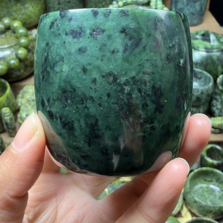 蛇纹石玉未镶嵌药王石产品