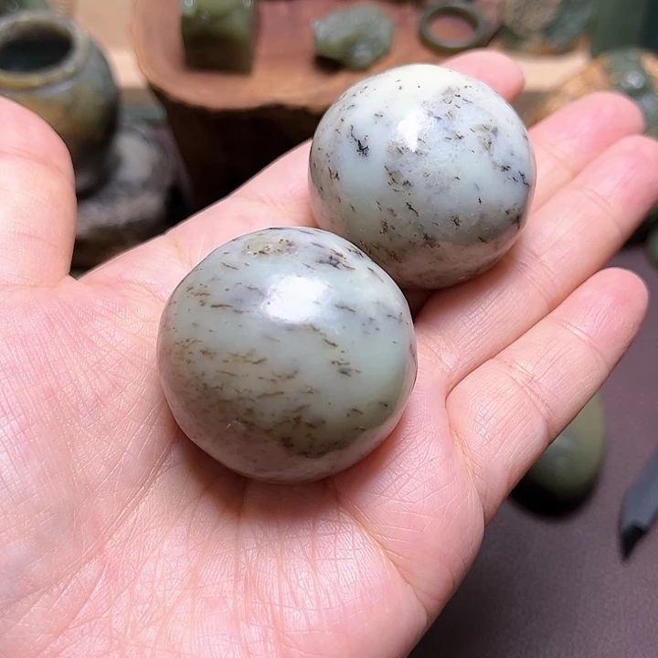 岫岩河磨玉（透闪石质玉）手绳未镶嵌