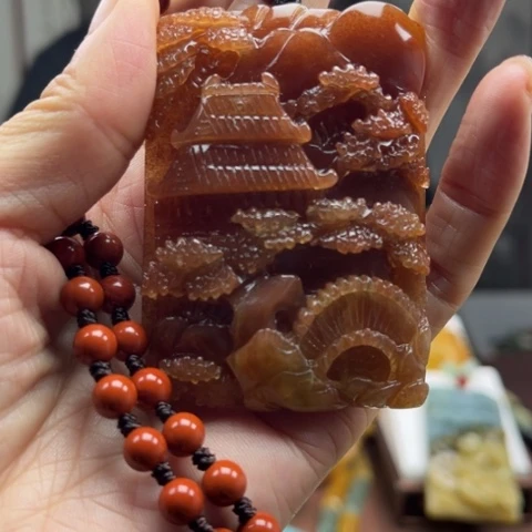 岫玉挂件未镶嵌挂件