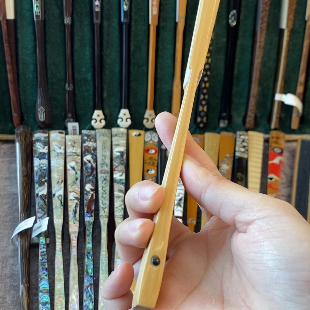 扇子福利玉竹折扇