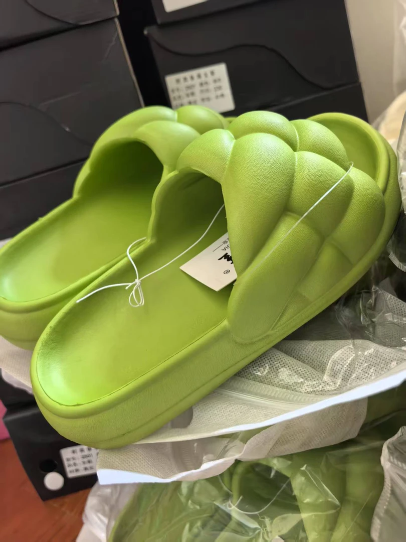 夏季耐磨防滑包头休闲风一字拖软底凉拖鞋