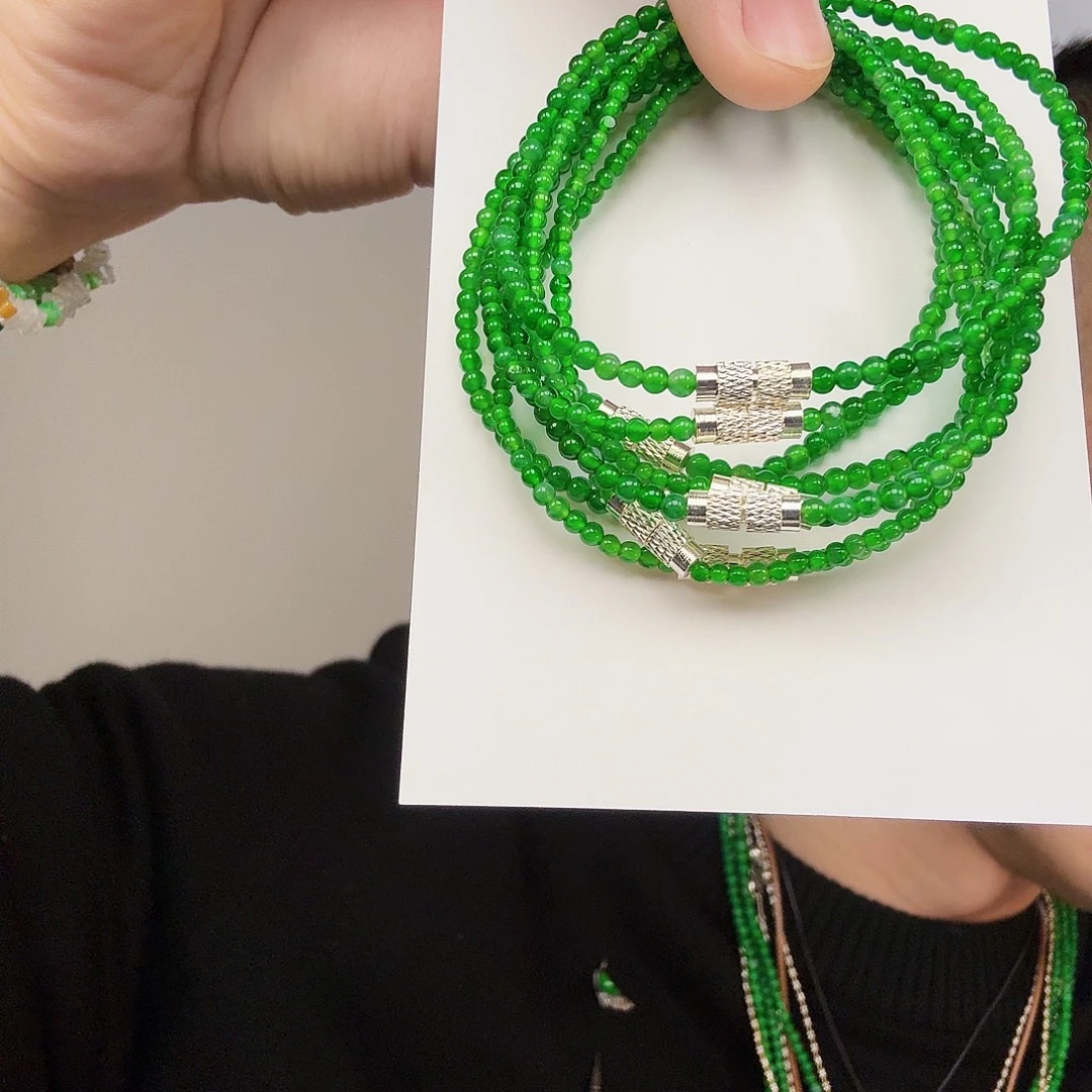 翡翠未镶嵌颈饰多样性发货只发一件