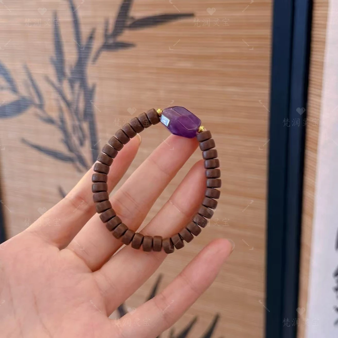 【鹅梨紫霞】合香珠鹅梨药片 非遗古法设计款送礼手串