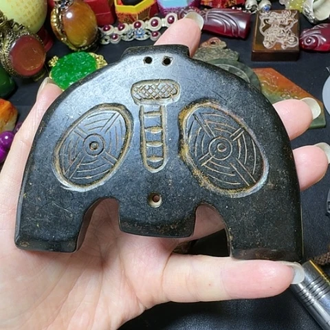 紫金钵盂菩提吊坠