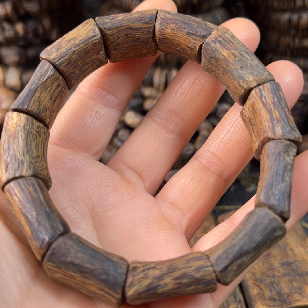 手串沉香?***?奇楠手牌珠单圈