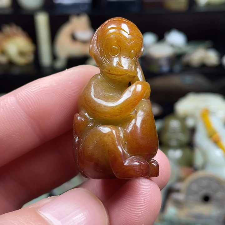 和田玉（糖玉）未镶嵌挂件