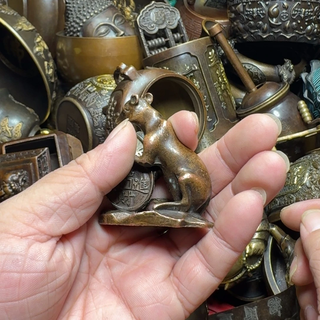 铜器摆件收收藏藏