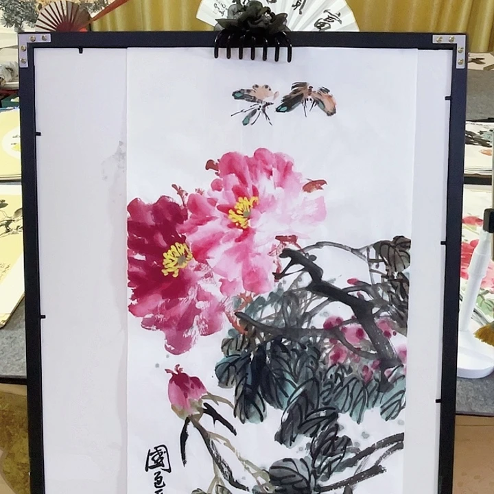 国画张圣敏先生纯手绘作品