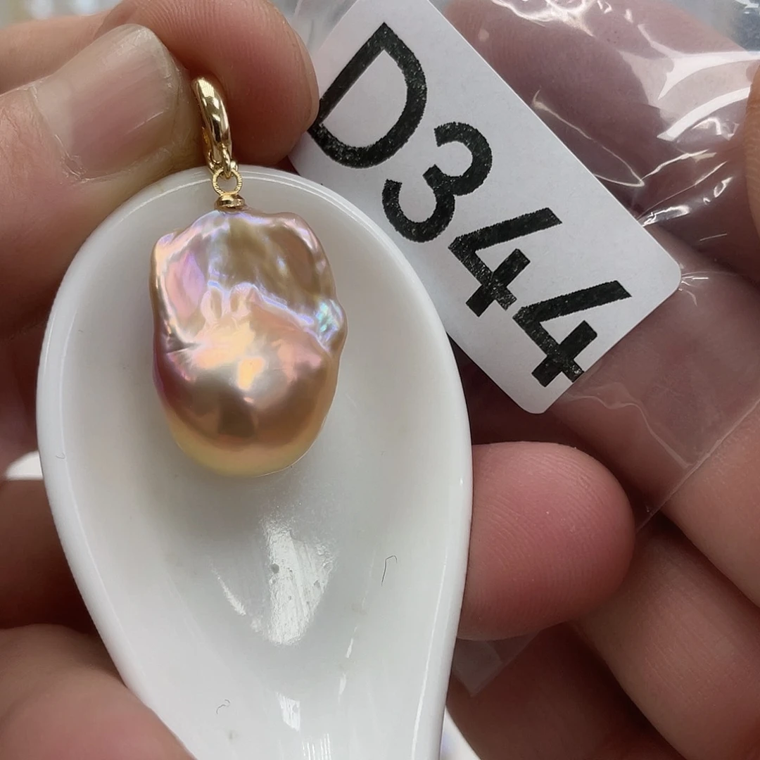 淡水珍珠颈饰银S925镶嵌