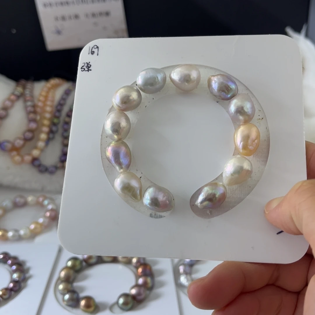 淡水珍珠手绳银S925镶嵌