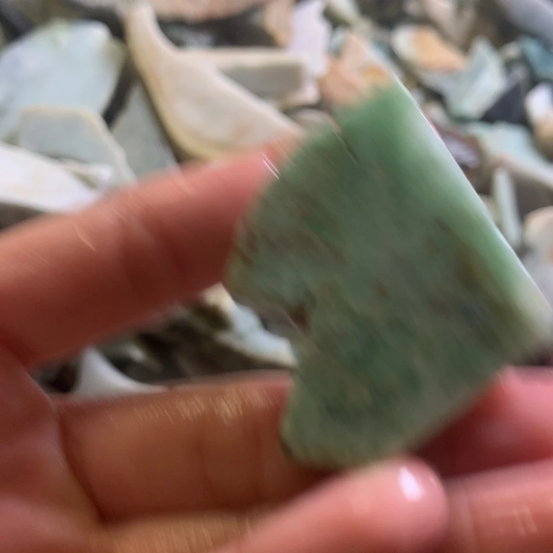 翡翠颈饰未镶嵌缅甸翡翠