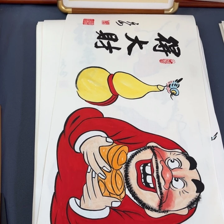 国画禅意画纯手画作品