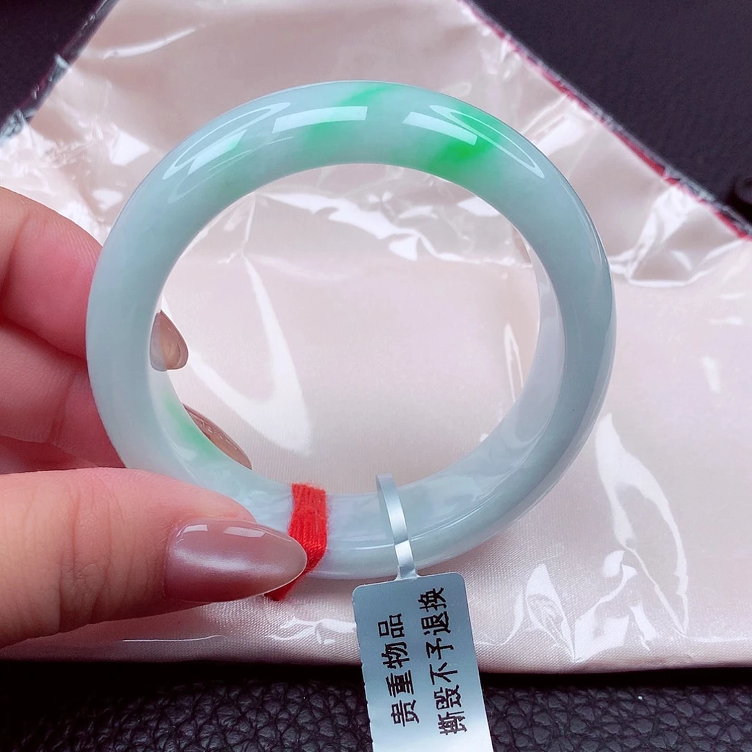小***阳未镶嵌手镯翡翠天然缅甸翡翠A货