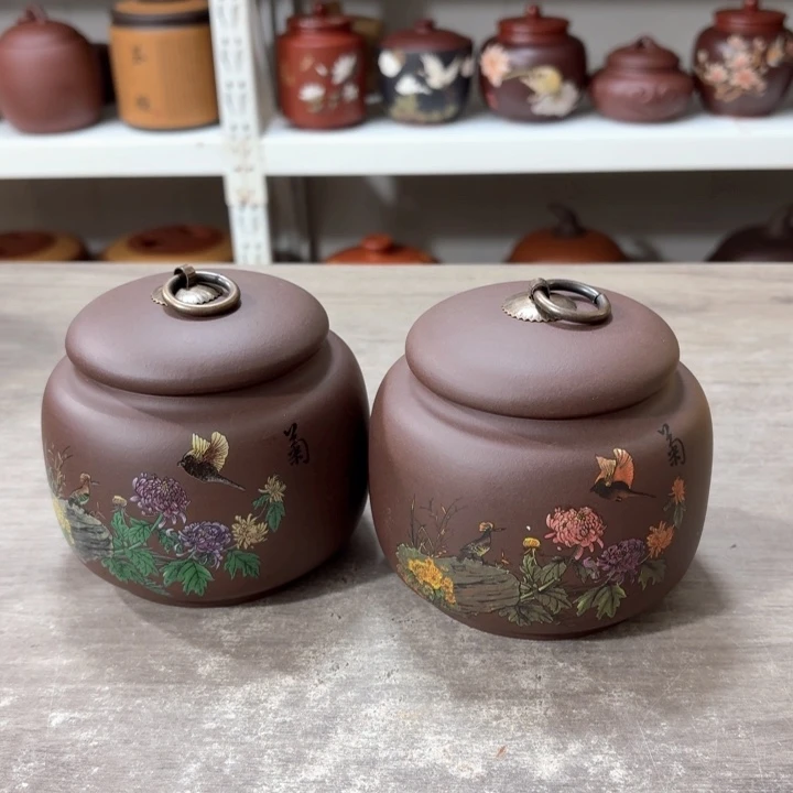 紫砂茶叶罐醒茶罐