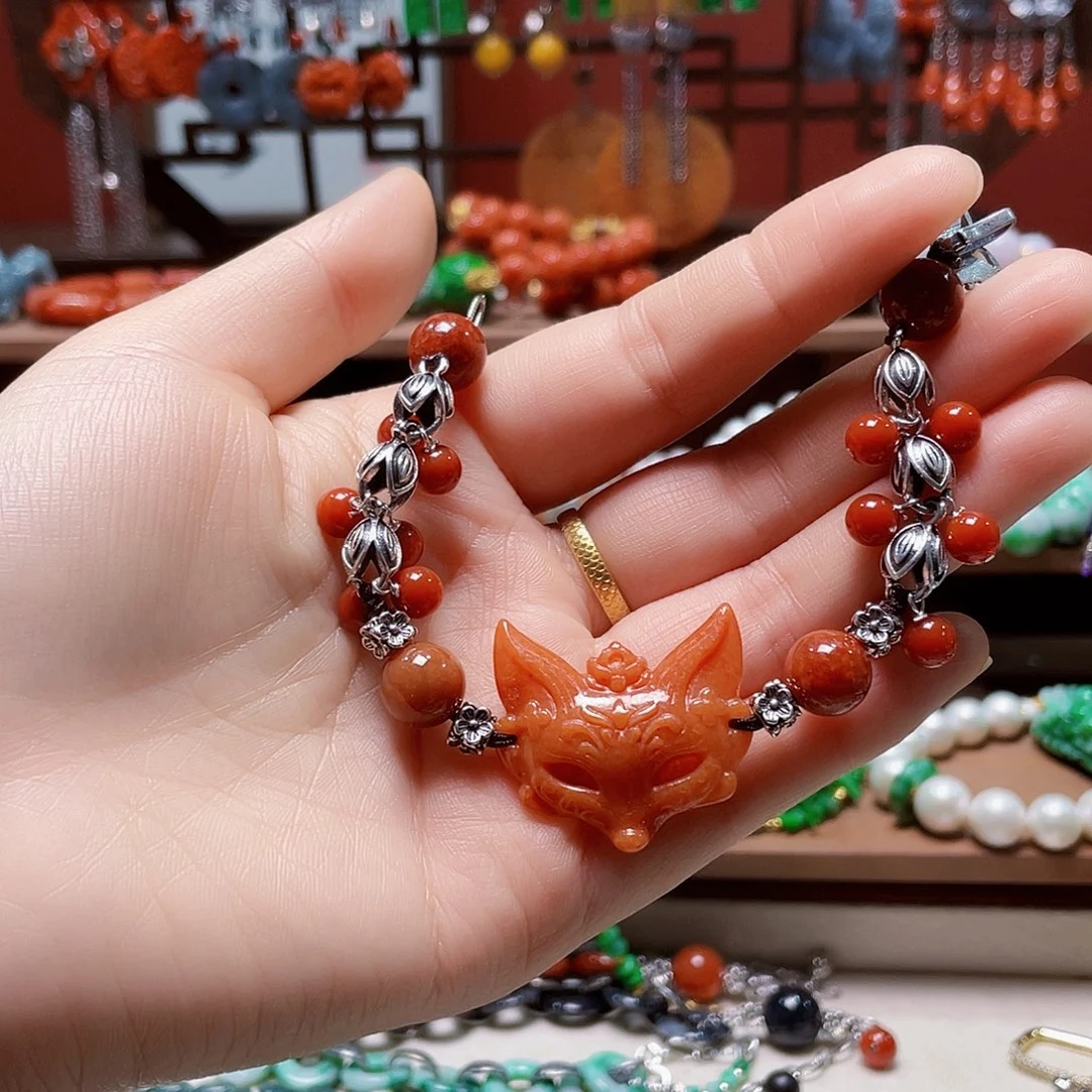 翡翠未镶嵌手链饰品